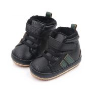 Ghetute negre imblanite pentru baietei (marime disponibila: 3-6 luni (marimea 18 incaltaminte)) mbd2752-4-sa3.3-6 luni (marimea 18 incaltaminte)