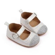 Pantofiori argintii - sclipici LID2770-2-SA4