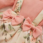 Rochita body roz cu maneca lunga - flowers (marime disponibila: 6-9 luni (marimea 19 incaltaminte)) mbsr100050-1-de3.6-9 luni (marimea 19 incaltaminte)