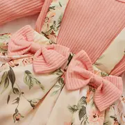 Rochita body roz cu maneca lunga - flowers (marime disponibila: 6-9 luni (marimea 19 incaltaminte)) mbsr100050-1-de3.6-9 luni (marimea 19 incaltaminte)