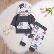 Trening gri pentru bebelusi - bear garden (marime disponibila: 6-9 luni (marimea 19 incaltaminte)) mbk0325-4-de.6-9 luni (marimea 19 incaltaminte)