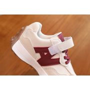 Adidasi gri cu insertii visinii MDYY-321-3-sa47