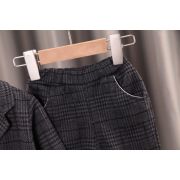 Costum elegant gri petrol pentru baietei (marime disponibila: 18-24 luni) liddtz105-2-de2.18-24 luni