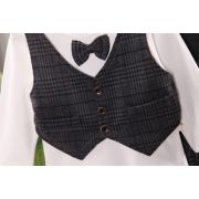 Costum elegant gri petrol pentru baietei (marime disponibila: 18-24 luni) liddtz105-2-de2.18-24 luni