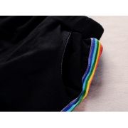 Trening alb cu negru - rainbow (marime disponibila: 9-12 luni (marimea 20 incaltaminte)) mbxh-f-11-dg2.9-12 luni (marimea 20 incaltaminte)
