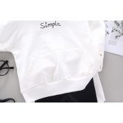 Trening alb cu negru pentru bebelusi - Simple MDXH-F-15-dg2