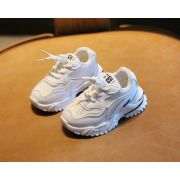 Adidasi albi pentru copii - sport fashion (marime disponibila: marimea 25) mdty127-2-sa44.marimea 25