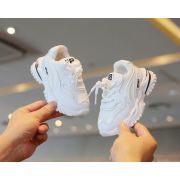 Adidasi albi pentru copii - sport fashion (marime disponibila: marimea 25) mdty127-2-sa44.marimea 25