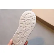 Adidasi albi cu rosu pentru copii MDYY-365-1-sa49