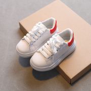 Adidasi albi cu rosu pentru copii (marime disponibila: marimea 24) mdyy-365-1-sa49.marimea 24
