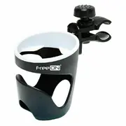 Suport universal pentru carucior, Pentru biberon/pahar, FreeON, Negru BYN64036