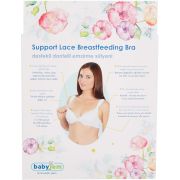 Sutien pentru alaptat cu dantela BabyJem (Culoare: Negru, Marime: 80) JEMbj_2229