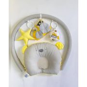 Babynest Plush MyKids 0119 Cars Yellow 00086382