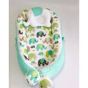 Babynest Plush MyKids 0154 Elephant Blue 00086387