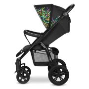 Lionelo - Carucior sport Annet Tour Dreamin, Editie Limitata, De la nastere, UPF 50+, Cu maner reglabil, Plasa de tantari, Suport biberon, Saculet pentru picioare, Pana la 22 kg, Negru BYNLO-ANNET_TOUR_DREAMIN