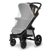 Lionelo - Carucior sport Annet Tour Lovin, Editie Limitata, De la nastere, UPF 50+, Cu maner reglabil, Plasa de tantari, Suport biberon, Saculet pentru picioare, Pana la 22 kg, Negru BYNLO-ANNET_TOUR_LOVIN