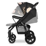 Lionelo - Carucior sport Annet Tour Lovin, Editie Limitata, De la nastere, UPF 50+, Cu maner reglabil, Plasa de tantari, Suport biberon, Saculet pentru picioare, Pana la 22 kg, Negru BYNLO-ANNET_TOUR_LOVIN
