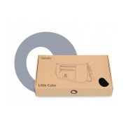 Lionelo - Geanta impermeabila pentru mamici si carucior, Little Cube, Cu 4 compartimente, Curea detasabila, Buzunar exterior detasabil, Gri BYNLO-LITTLE_CUBE_GREY