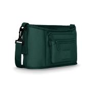 Lionelo - Geanta impermeabila pentru mamici si carucior, Little Cube, Cu 4 compartimente, Curea detasabila, Buzunar exterior detasabil, Verde BYNLO-LITTLE_CUBE_GREEN