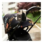 Lionelo - Suport universal pentru biberon/pahar si telefon Ove, Cu sistem de rotire 360, Negru BYNLO-OVE