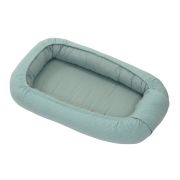 Suport De Dormit Babynest, Reversibil, 70x45 Cm, Bumbac Tricot Verde Pjb84261