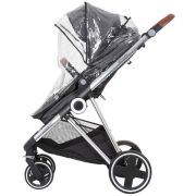Babygo - carucior 3 in 1 halime  – cadru silver  bbbbgo-74112