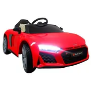 Masinuta electrica cu telecomanda audi r8 - 107 cm r-sport - rosu edeedia300rosu