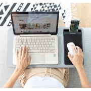 Masuta pentru laptop portabila cu perna, mouse pad si suport telefon JUBBG-V0103365