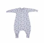 Sac de dormit cu picioruse si cu maneci,  Bunny Blue, 130 cm, 2 Tog - Iarna KDEJPIC1302BUNB