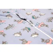 Sac de dormit cu picioruse si cu maneci,  Bunny Blue, 130 cm, 2 Tog - Iarna KDEJPIC1302BUNB