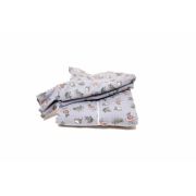 Sac de dormit cu picioruse si cu maneci,  Bunny Blue, 130 cm, 2 Tog - Iarna KDEJPIC1302BUNB