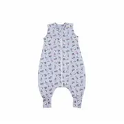 Sac de dormit cu picioruse si cu maneci,  Bunny Blue, 130 cm, 2 Tog - Iarna KDEJPIC1302BUNB