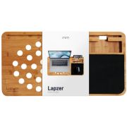 Suport pentru laptop din bambus cu mousepad JUBMH-04129