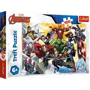 PUZZLE TREFL 100 MARVEL AVENGERS PUTEREA RAZBUNATORILOR VIV16431