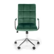 Scaun birou copii hm gonzo 4 verde velvet drm9931