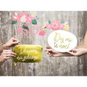 Set 12 accesorii props pentru fotografii nunta JUBHB-KNP31