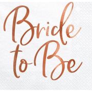 Set 20 servetele Bride to be 33x33cm JUBHB-SP33-76-019R