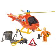 Elicopter electric simba fireman sam wallaby cu figurina tom hubs109252510038