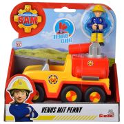 Masina de pompieri simba fireman sam venus cu figurina penny hubs109252506038