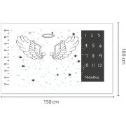 Noua Paturica plusata pentru fotografii 100x150 cm (Model: Flori) JEMd2r3l1