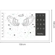 Noua Paturica plusata pentru fotografii 100x150 cm (Model: Ingeras) JEMd2r3l3