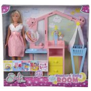 Papusa simba steffi love newborn baby room 29 cm cu figurina si accesorii hubs105733590