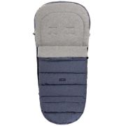 Sac de iarna pentru carucior si scaun auto iGrow 2.0 cu lana oaie Premium Melange Womar Zaffiro 3Z-IGW-PM BBJ3Z-IGW-PM_Navy