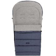Sac de iarna pentru carucior si scaun auto iGrow 2.0 cu lana oaie Premium Melange Womar Zaffiro 3Z-IGW-PM BBJ3Z-IGW-PM_Navy