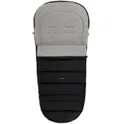 Sac de iarna pentru carucior si scaun auto iGrow 2.0 cu lana oaie Premium Melange Womar Zaffiro 3Z-IGW-PM BBJ3Z-IGW-PM_Negru