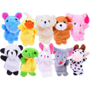 Set 10 marionete pentru degete Animale Iso Trade MY17957 BBJMY17957_Initiala