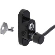 Sistem siguranta pentru geam cu cheie 21 cm Ikonka IK6817 BBJIK6817_Negru