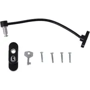 Sistem siguranta pentru geam cu cheie 21 cm Ikonka IK6817 BBJIK6817_Negru