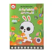 Carticele dot-to-do cu numere sau litere (Model: cu litere) JEM1dot1a