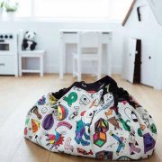 Covoras de joaca si saculet de jucarii 2 in 1 - Toys - Coloreaza-ma JEM2330a